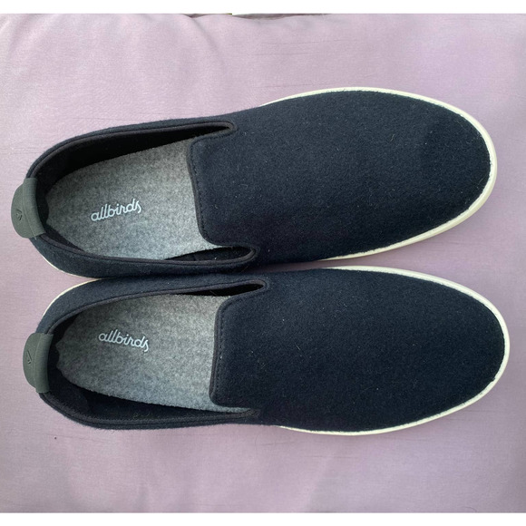 All Birds Wool Loungers Slip On Black Men's Size 11 Shoe 0421 NV1 MSRP $125 - Picture 10 of 12